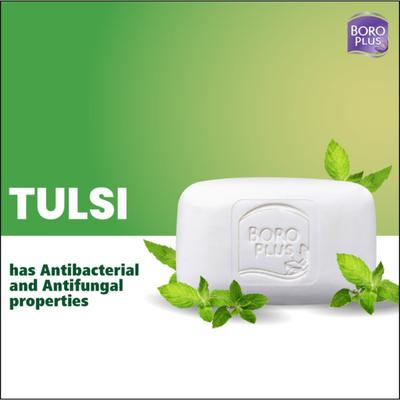 Boro Plus Antiseptic Moisturising Soap - Neem, Tulsi & Aloe Vera (Pack of 6 x 125 gm) - Personal Care (Ayush)