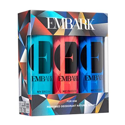 Gift Set - 3 Deos for HIM (My Dream + My Passion + My Story) 450 ml - Deodorants/Roll-Ons