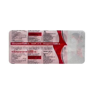 EMPANORM DUO 10 Tablet 10's - Diabetes-Ant