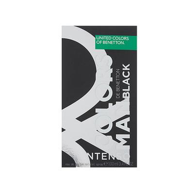 United Colors of Benetton Colors Black For Men Intenso Eau De Parfum 100 ml - Men Perfumes (Edt/Edp)