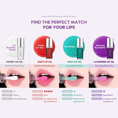 Tirtir My Glow Lip Oil Rosy 5.7 ml - Lip Glosses