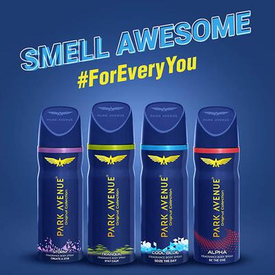 Park Avenue Fragrance Body Spray - Good Morning 220ml - Men Deodorants/Roll-Ons