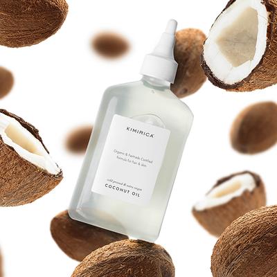 Kimirica 100% Pure Cold Pressed Coconut Oil for Hair & Skin, Moisturizing & Nourishing 270ml - Creams/Oils/Lotions