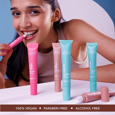 Lotus Herbals Cafe Mocha Lip Balm with SPF 15 for Dry and Chapped Lips Vegan, Brown 10 g - Lip Balms