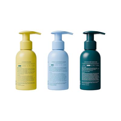 Fix My Curls Wash Day 3 Step Bundle Cleansing Shampoo, Everyday Moisturizing Shampoo and Hydrating Deep Conditioner 100ml Each 3's - Dry Shampoos & Conditioners