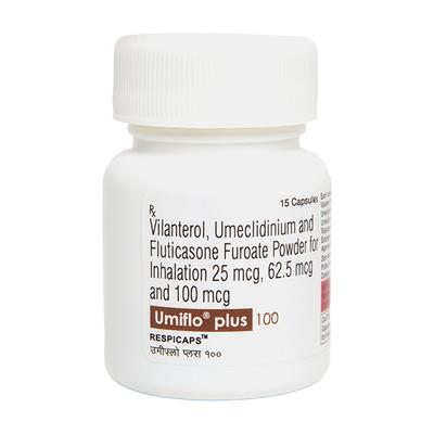 UMIFLOW PLUS 100 Respicap 15's - Asthma/COPD-Ast