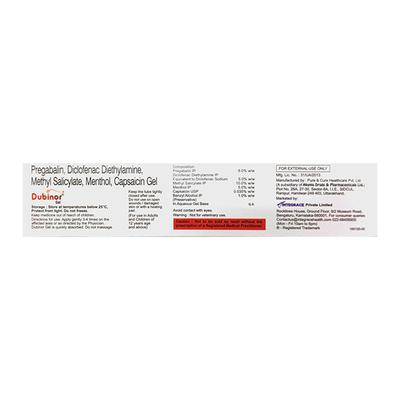 DUBINOR Gel 30g - Neuropathic Pain-Dru