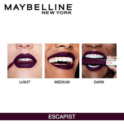 Maybelline New York Super Stay Matte Ink Liquid Lipstick, 45 Escapist 5 ml - Lipsticks