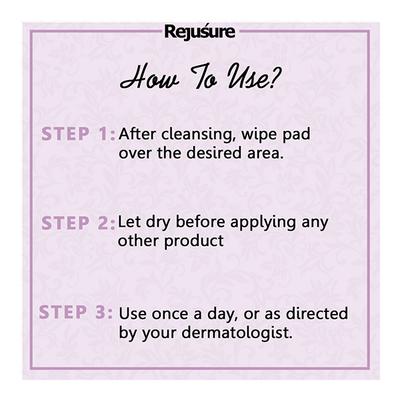 Rejusure Salicylic Acid Cleansing Pad 50's - Cotton Buds & Balls