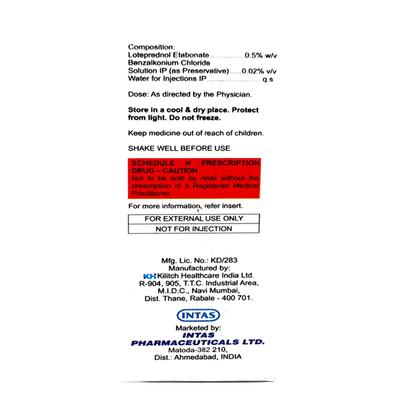 LOTEFAST Ophthalmic Suspension 5ml - Eye conditions-Eye