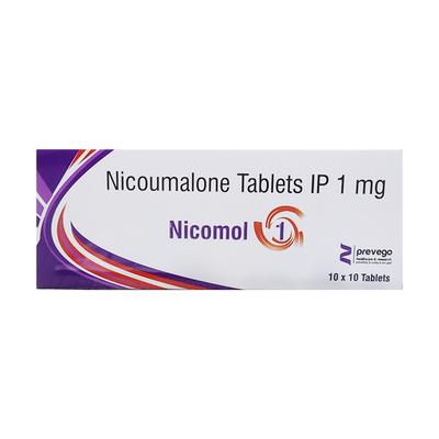 NICOMOL 1 Tablet 10's - Blood Clot-Ant