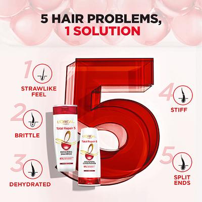 L'Oreal Paris Total Repair 5 Shampoo 180 ML - Shampoos