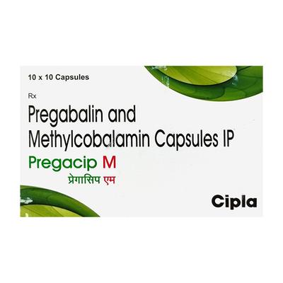 Pregacip M 75mg/750mcg Capsule 10'S - Neuropathic Pain-Dru