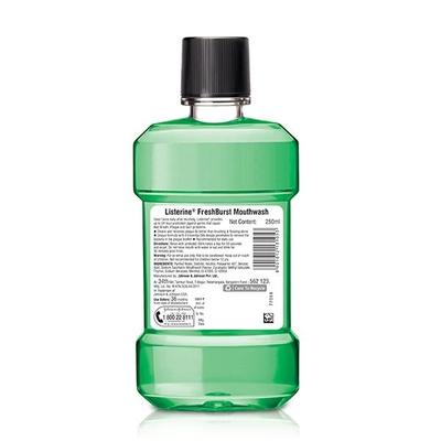 LISTERINE FRESHBURST MOUTHWASH 250ML - Mouthwash