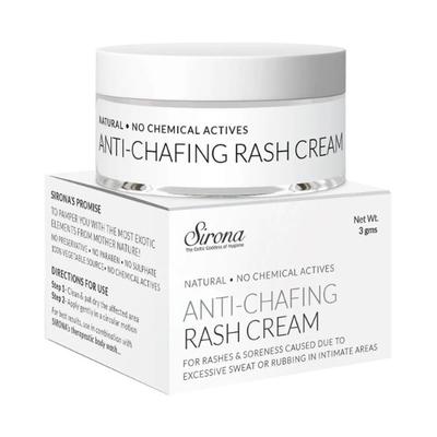 Sirona Anti Chafing Rash Cream 3 gm - Intimate Hygiene