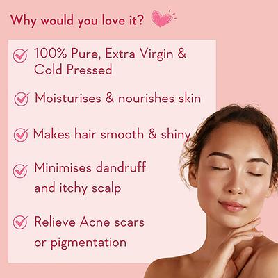 Wishcare 100% Pure & Natural Rosehip Oil 100 ml - Face Moisturizers