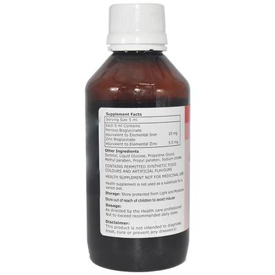Glyzifer NM Syrup 150ml - Supplements-Vam