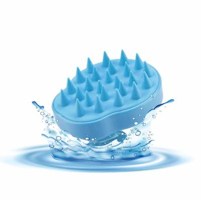 GUBB Stimulating Scalp Massager Brush, Shampoo Brush with Soft Silicone Bristles 1's - Hair Brushes