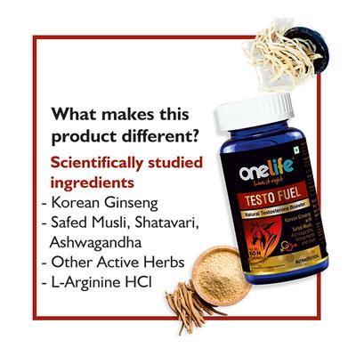 Onelife Testo Fuel Tablet 60's - Sexual Care