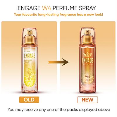 Engage WOMEN+ NEW Perfume SprayW4 120Ml - Women Perfumes (Edt/Edp)