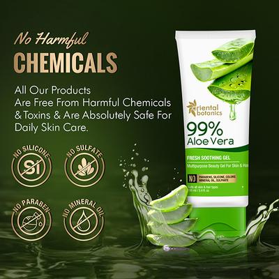 Oriental Botanics 99% Aloe Vera Fresh Soothing Gel 100 ml - Face Gels