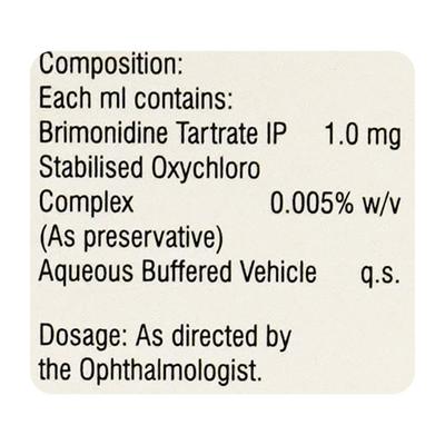 Brimosun LS 0.10% Eye Drops 5ml - Glaucoma-Ant