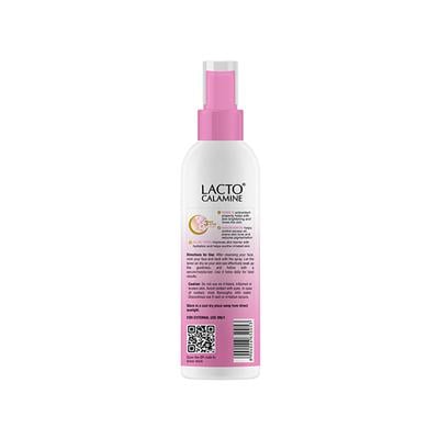 Lacto Calamine Rose Water Toner for Glowing Skin with Aloe Vera and 2% Niacinamide 120 ml - Toners