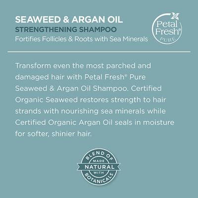 Petal Fresh Strengthening Seaweed and Argan Oil Shampoo 355 ml - Shampoos