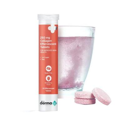 The Derma Co. 250 mg Collagen Effervescent Tablets 100 gm - Calcium And Minerals
