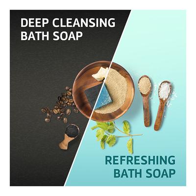 Bombay Shaving Company Exfoliating Bath Soap - Assorted (Pack of 4 X 100 gm) - Soaps