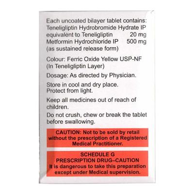 TENLIMAC M 500 Tablet 15's - Diabetes-Ant