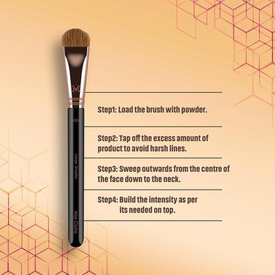 Miss Claire M26 - Large Shader Brush (Rose Gold) 1's - Face Brush