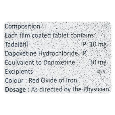EDRIVE TD Tablet 4's - Impotence/Erectile Dysfunction (Ed)