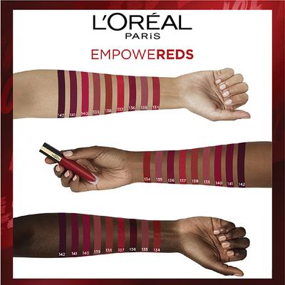 L'Oreal Paris Rouge Signature Matte Liquid Lipstick, 112 Achieve 7 ml - Lipsticks