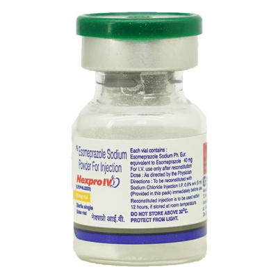 Nexpro IV Injection 1'S - Ulcer/Reflux/Flatulence-Aaa