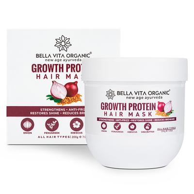 Bella Vita Organic Growth Protein Hair Mask 200 gm - Conditioners