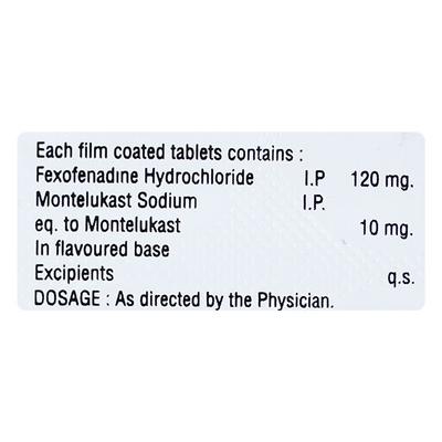 FX M Tablet 10's - Allergies-Ant