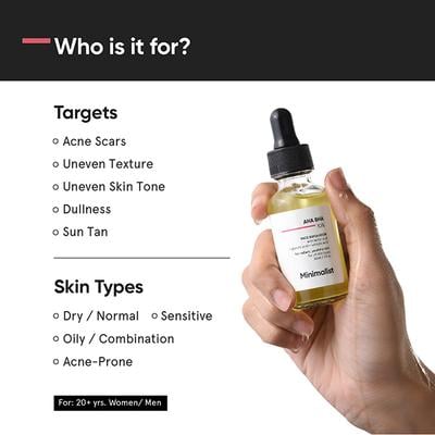 Minimalist Lactic Acid Face Serum 30 ml - Face Serum