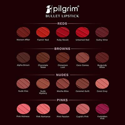 Pilgrim Bullet Lipstick Pink Romance 4.2 g - Lipsticks