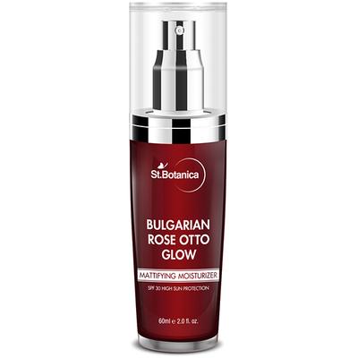 Stbotanica Bulgarian Rose Otto Glow Mattifying Moisturizer Spf 30 For Oily, Acne Prone Or Sensitive Skin 60 ml - Face Moisturizers