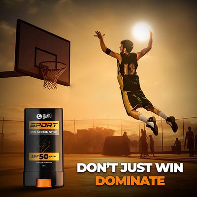 Beardo Sport Sunscreen Stick Spf50 20 gm - Face Sunscreen