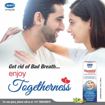 Allen Thymoral Oral Deodorant 30 ml (Pack Of 2) 1's - Personal Care (Ayush)