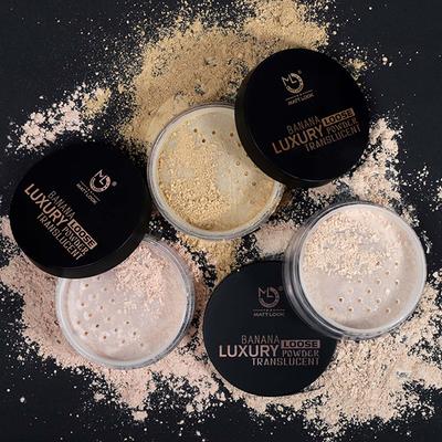 Matt Look Banana Luxury Loose Powder Translucent, Natural 12gm - Loose Powder