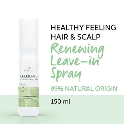 Wella Professionals Elements Renewing Leave-in Spray-For all hair types, normal to oily scalp 150 ml - Hair Treatment