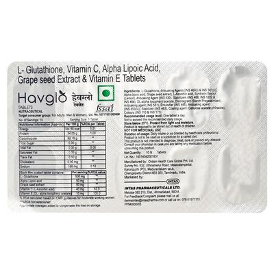 Havglo Tablet 10'S - Supplements-Sup
