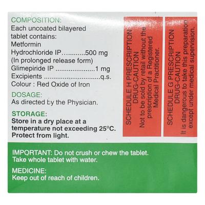 Ziglim M1 Tablet 15'S - Diabetes-Ant