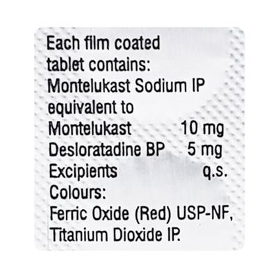 Mondeslor Tablet 10'S - Allergies-Ant