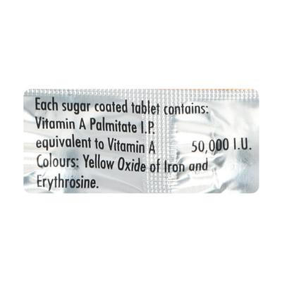 Vitamin A Chew Tablet 10'S - Supplements-Vit