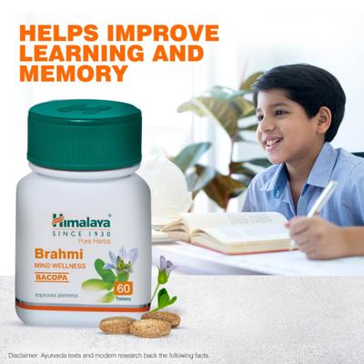 Himalaya Wellness Brahmi Tablet 60's - Pure Herbs