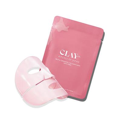 Clayco Rice & Ceramide Collagen Sheet Mask with PDRN- Hydrating, Firming & Brightening Face Mask 35 g - Face Mask